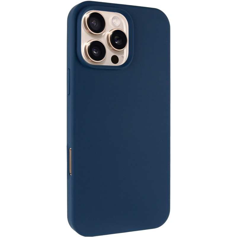 Чехол Silk Full Protective (AA) NO LOGO для Apple iPhone 16 Pro Max (6.9"), Синий / Blue Jay, Силикон, купить оптом с доставкой