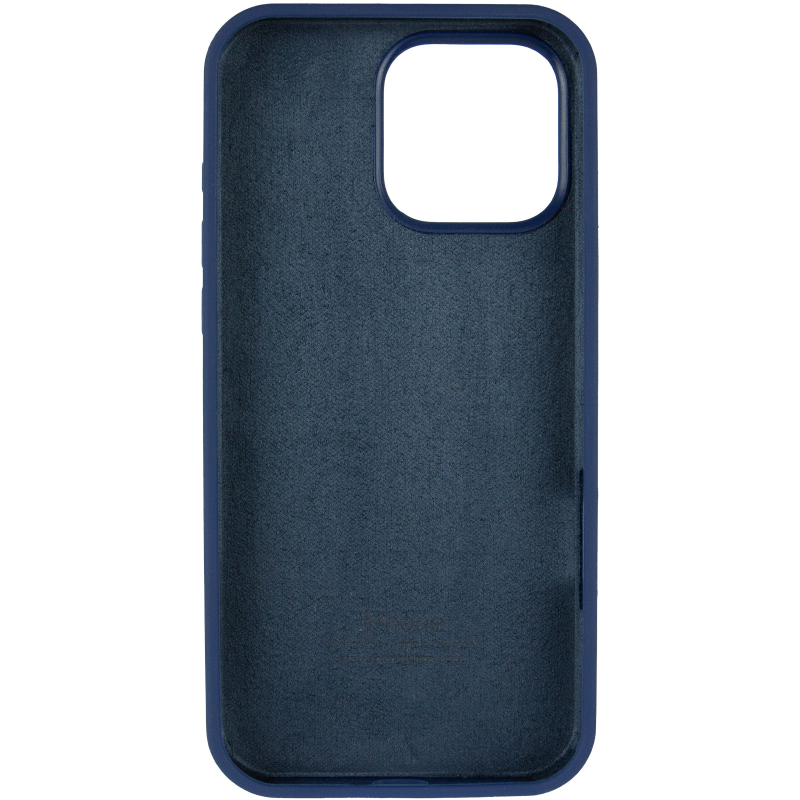 Чехол Silk Full Protective (AA) NO LOGO для Apple iPhone 16 Pro Max (6.9"), Синий / Blue Jay 2, Силикон, купить оптом с доставкой