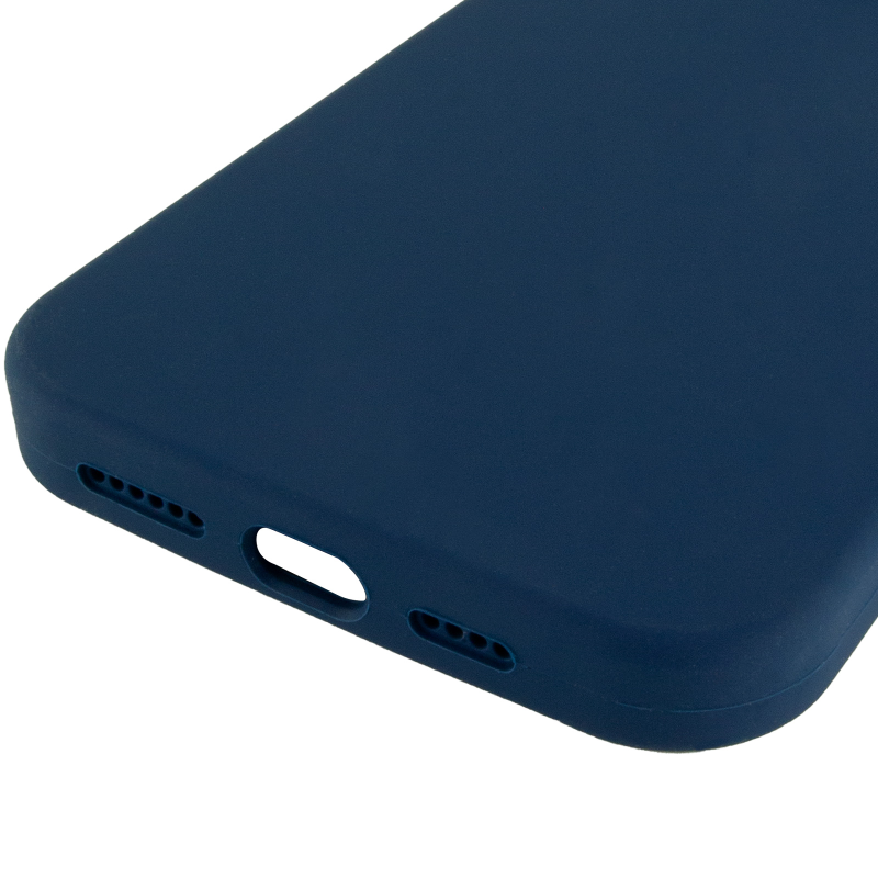 Чехол Silk Full Protective (AA) NO LOGO для Apple iPhone 16 Pro Max (6.9"), Синий / Blue Jay 4, Силикон, купить оптом с доставкой