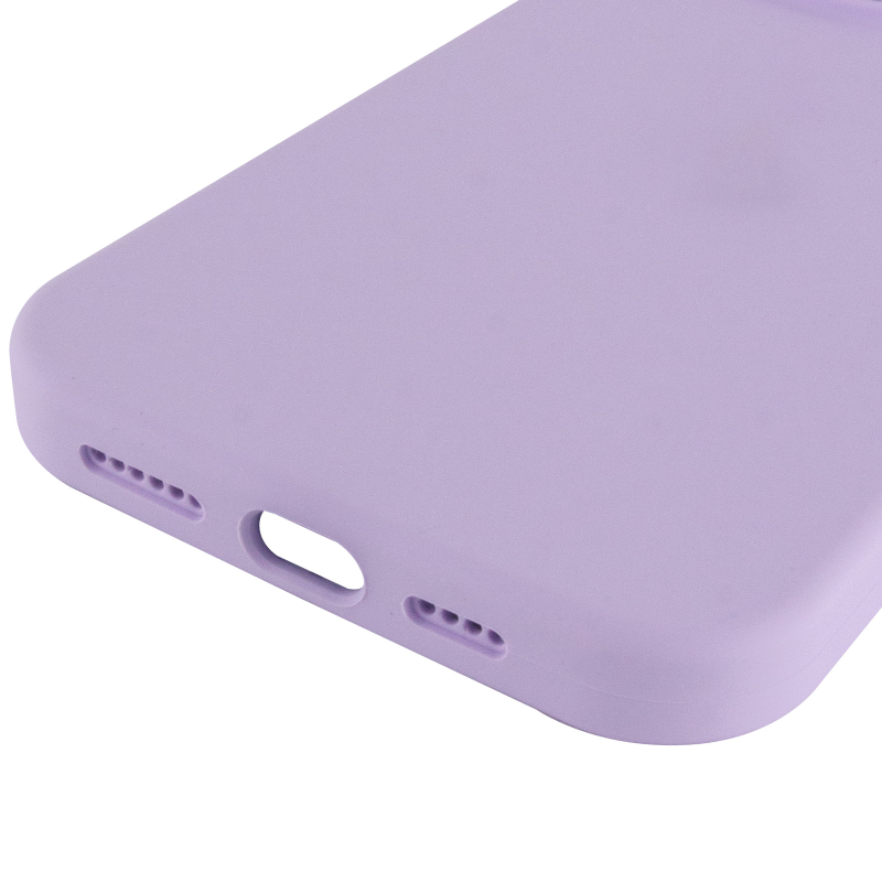Чехол Silk Full Protective (AA) NO LOGO для Apple iPhone 16 Pro Max (6.9"), Сиреневый / Lilac 4, Силикон, купить оптом с доставкой