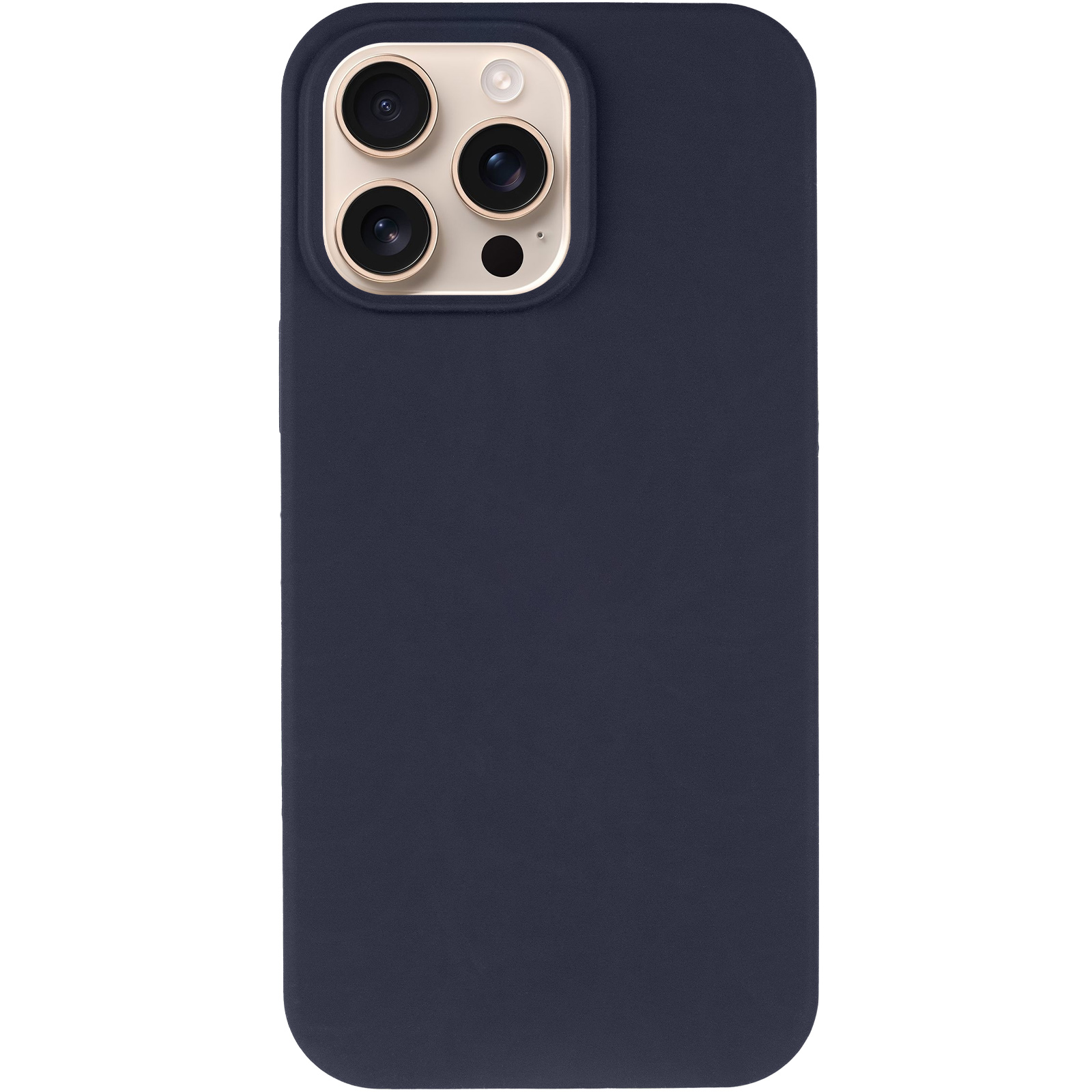 Чехол Silk Full Protective (AA) NO LOGO для Apple iPhone 16 Pro Max (6.9"), Темно-синий / Midnight blue 1, Силикон, купить оптом с доставкой
