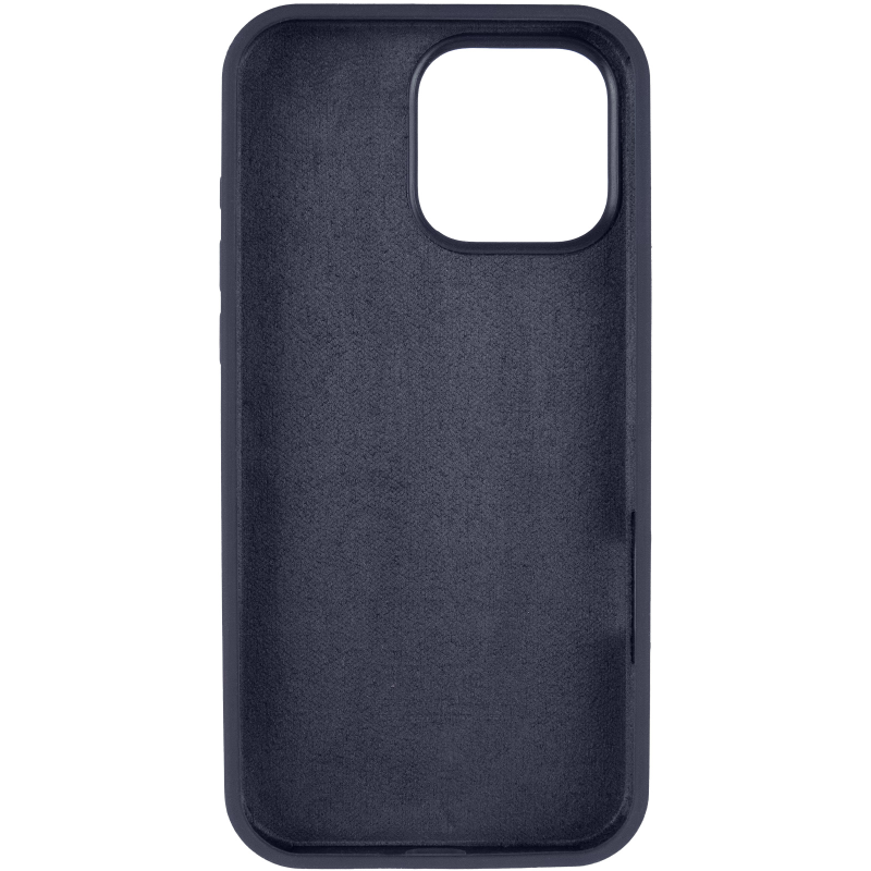 Чехол Silk Full Protective (AA) NO LOGO для Apple iPhone 16 Pro Max (6.9"), Темно-синий / Midnight blue 2, Силикон, купить оптом с доставкой