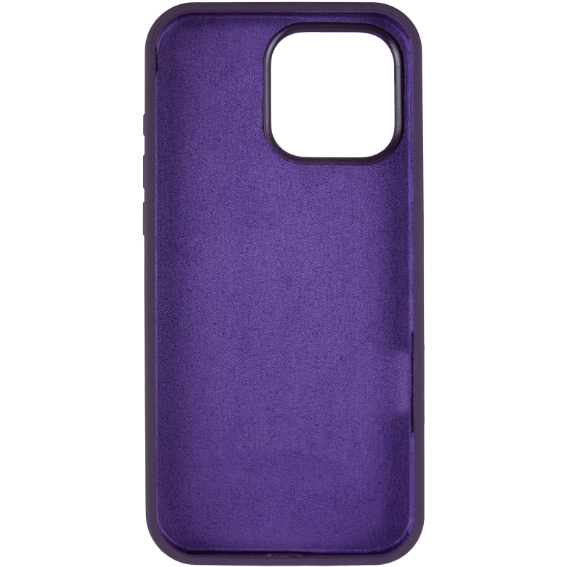 Чехол Silk Full Protective (AA) NO LOGO для Apple iPhone 16 Pro Max (6.9"), Фиолетовый / Elderberry 2, Силикон, купить оптом с доставкой