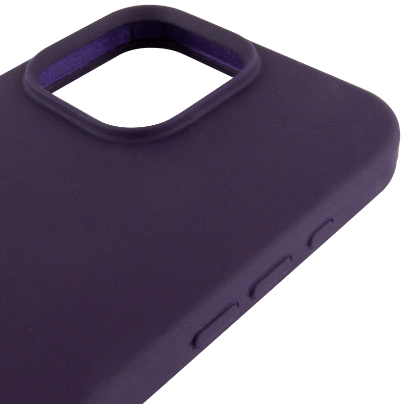 Чехол Silk Full Protective (AA) NO LOGO для Apple iPhone 16 Pro Max (6.9"), Фиолетовый / Elderberry 3, Силикон, купить оптом с доставкой