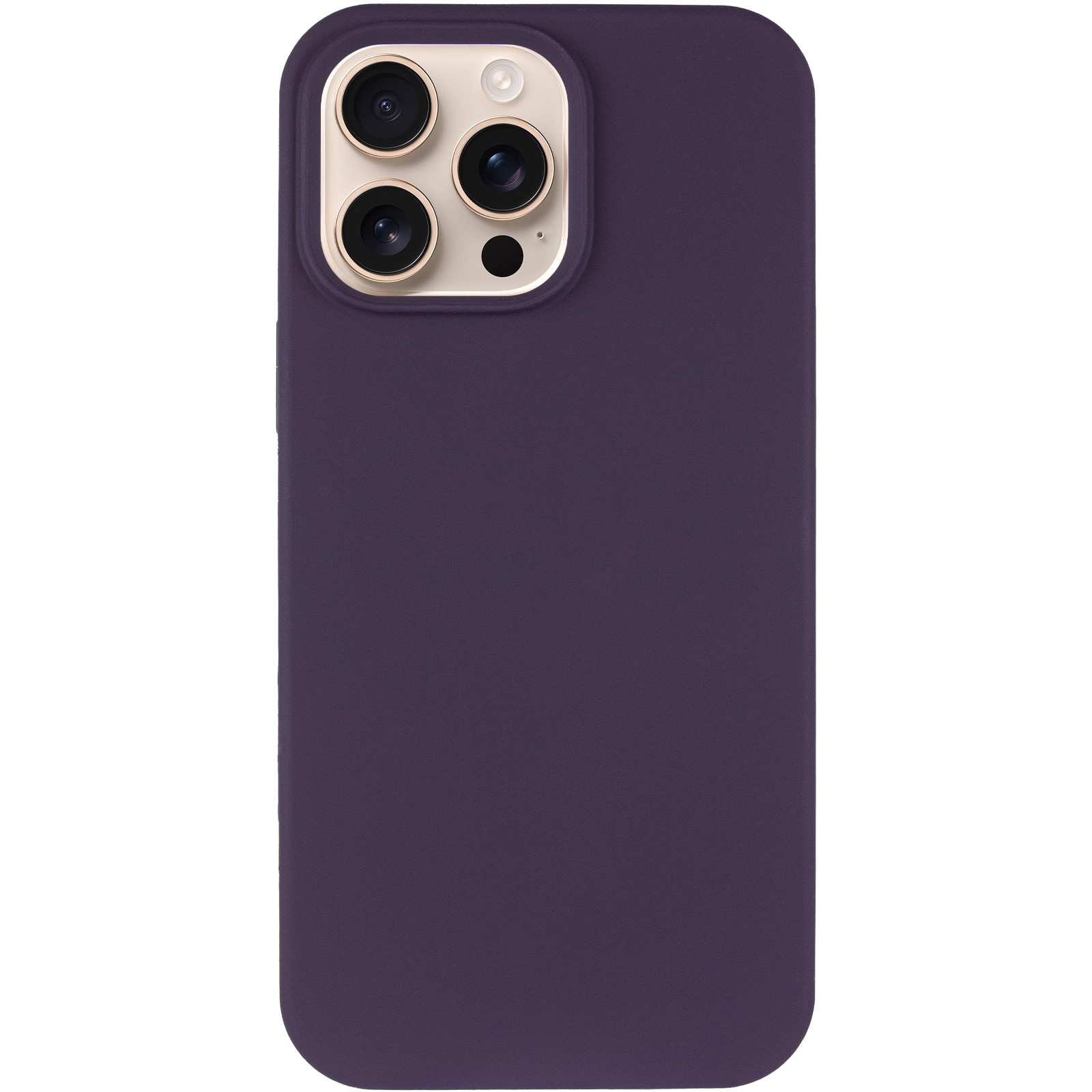 Чехол Silk Full Protective (AA) NO LOGO для Apple iPhone 16 Pro Max (6.9"), Фиолетовый / Elderberry 5, Силикон, купить оптом с доставкой