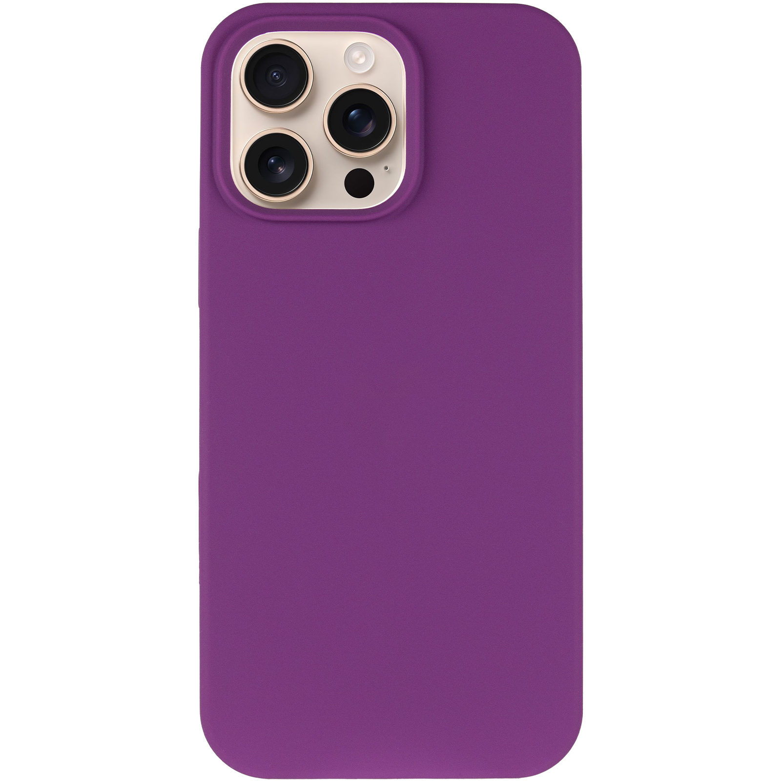 Чехол Silk Full Protective (AA) NO LOGO для Apple iPhone 16 Pro Max (6.9"), Фиолетовый / Grape 1, Силикон, купить оптом с доставкой