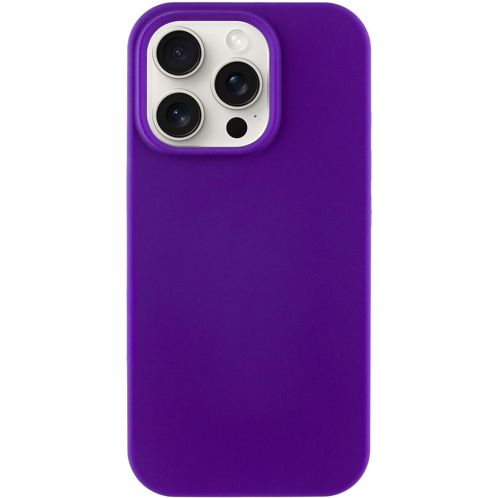 Чехол Silk Full Protective (AA) NO LOGO для Apple iPhone 16 Pro Max (6.9"), Фиолетовый / Ultra Violet 1, Силикон, купить оптом с доставкой