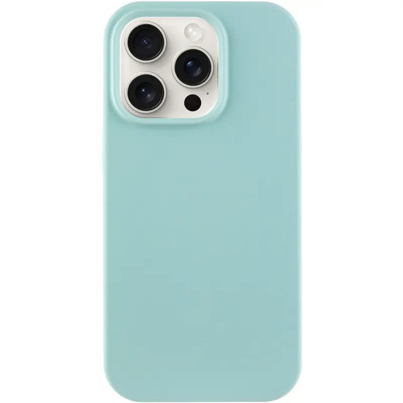 Чохол Silk Full Protective (AA) NO LOGO для Apple iPhone 16 Pro Max (6.9"), Бірюзовий / Beryl, Силікон, купити оптом з доставкою