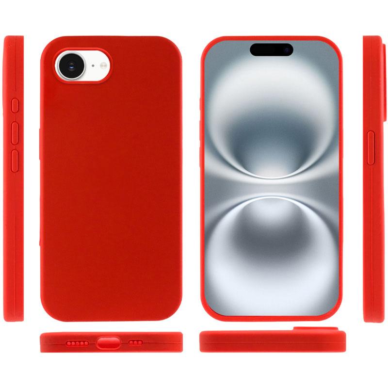 Чехол Silicone Case Full Protective (AA) NO LOGO для Apple iPhone 16e (6.1) на картинке №2