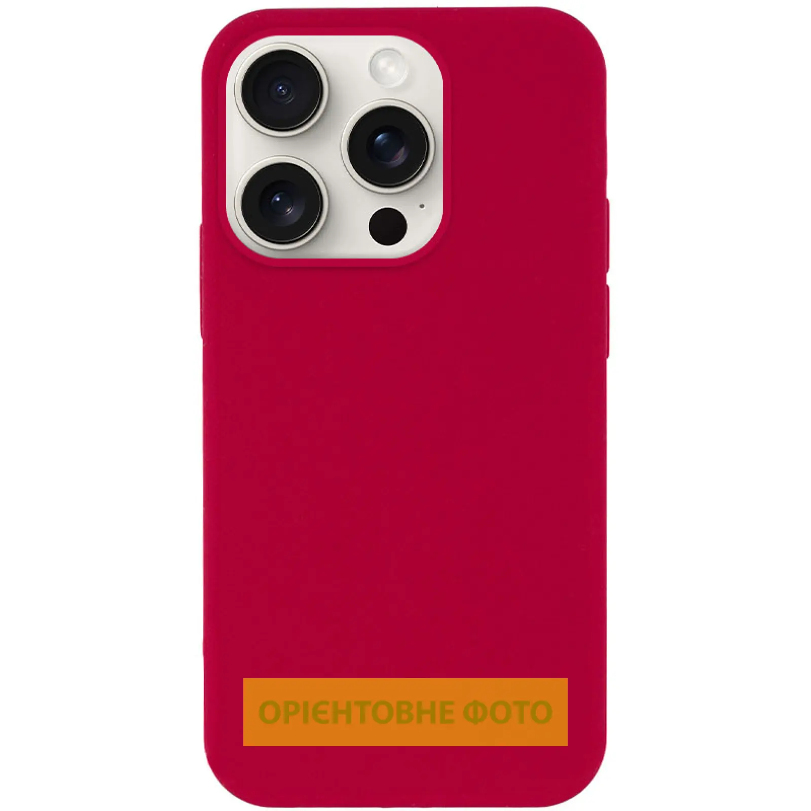 Чехол Silk Full Protective (AA) NO LOGO для Apple iPhone 17 (6.3"), Красный / Rose Red, Силикон, купить оптом с доставкой
