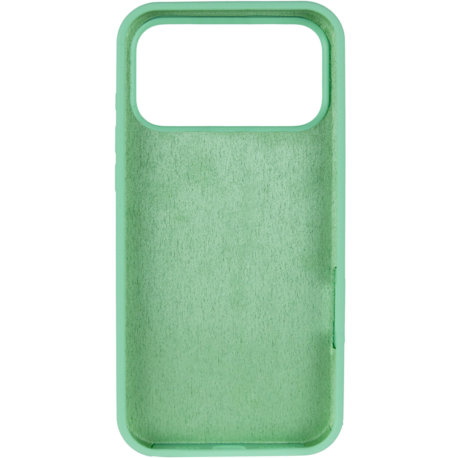Чехол Silk Full Protective (AA) NO LOGO для Apple iPhone 17 Pro (6.3"), Зеленый / Pistachio 2, Силикон, купить оптом с доставкой