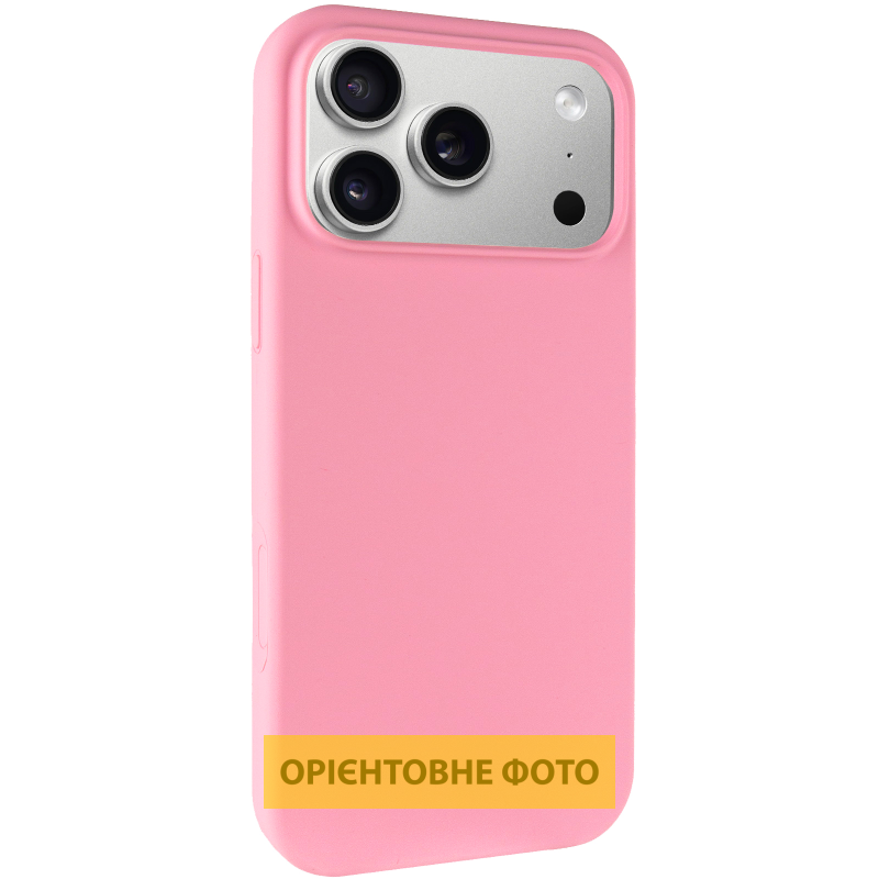 Чехол Silk Full Protective (AA) NO LOGO для Apple iPhone 17 Pro (6.3"), Розовый / Pink, Силикон, купить оптом с доставкой