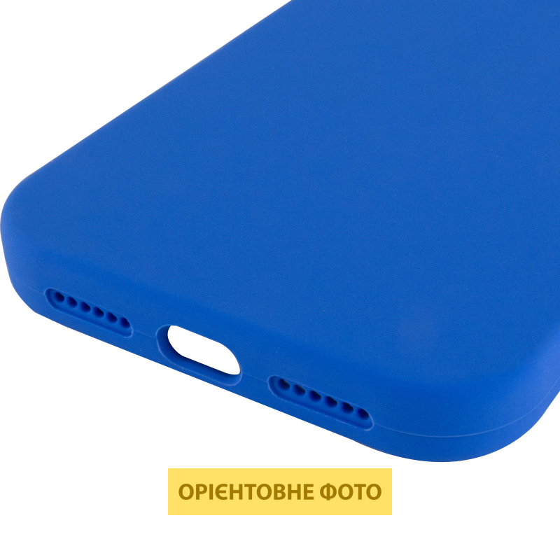 Чехол Silk Full Protective (AA) NO LOGO для Apple iPhone 17 Pro (6.3"), Синий / Capri Blue 4, Силикон, купить оптом с доставкой