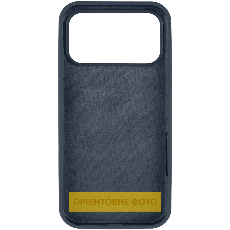 Чехол Silk Full Protective (AA) NO LOGO для Apple iPhone 17 Pro (6.3"), Синий / Deep navy 2, Силикон, купить оптом с доставкой