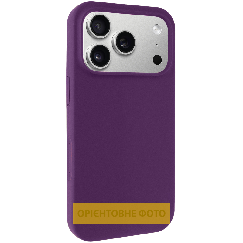 Чехол Silk Full Protective (AA) NO LOGO для Apple iPhone 17 Pro (6.3"), Фиолетовый / Amethyst, Силикон, купить оптом с доставкой