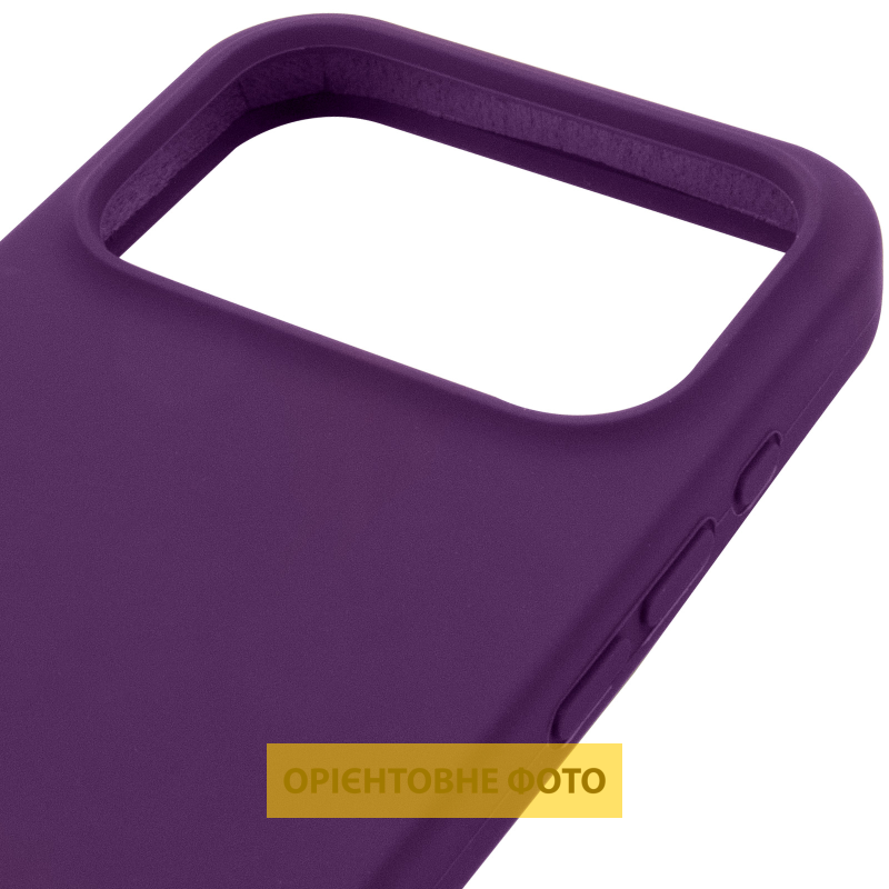 Чехол Silk Full Protective (AA) NO LOGO для Apple iPhone 17 Pro (6.3"), Фиолетовый / Amethyst 3, Силикон, купить оптом с доставкой