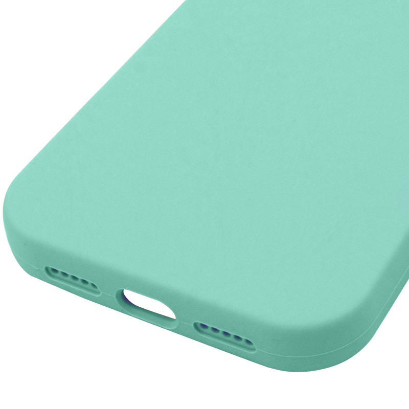 Чехол Silk Full Protective (AA) NO LOGO для Apple iPhone 17 Pro Max (6.9"), Бирюзовый / Turquoise 4, Силикон, купить оптом с доставкой