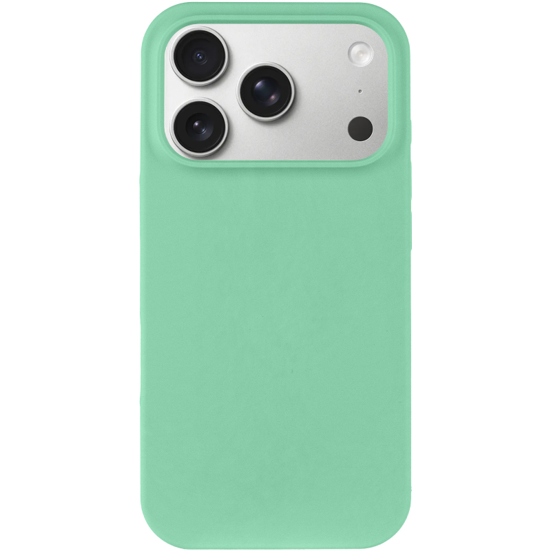 Чехол Silk Full Protective (AA) NO LOGO для Apple iPhone 17 Pro Max (6.9"), Зеленый / Pistachio 1, Силикон, купить оптом с доставкой