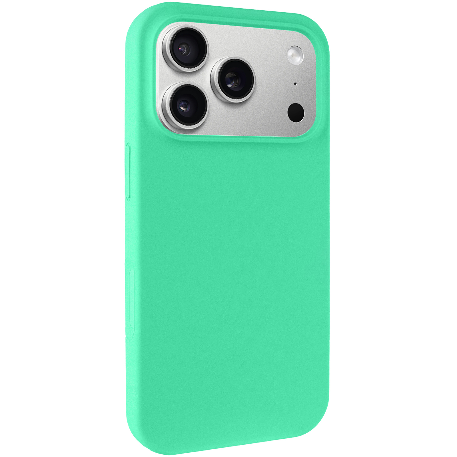 Чехол Silk Full Protective (AA) NO LOGO для Apple iPhone 17 Pro Max (6.9"), Зеленый / Spearmint, Силикон, купить оптом с доставкой
