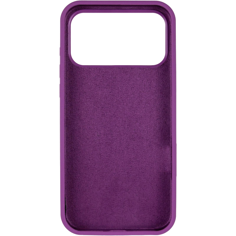 Чехол Silk Full Protective (AA) NO LOGO для Apple iPhone 17 Pro Max (6.9"), Фиолетовый / Grape 2, Силикон, купить оптом с доставкой