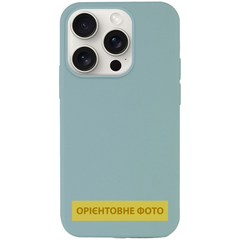 Чехол Silk Full Protective (AA) NO LOGO для Apple iPhone 17 Air (6.5"), Бирюзовый / Turquoise, Силикон, купить оптом с доставкой