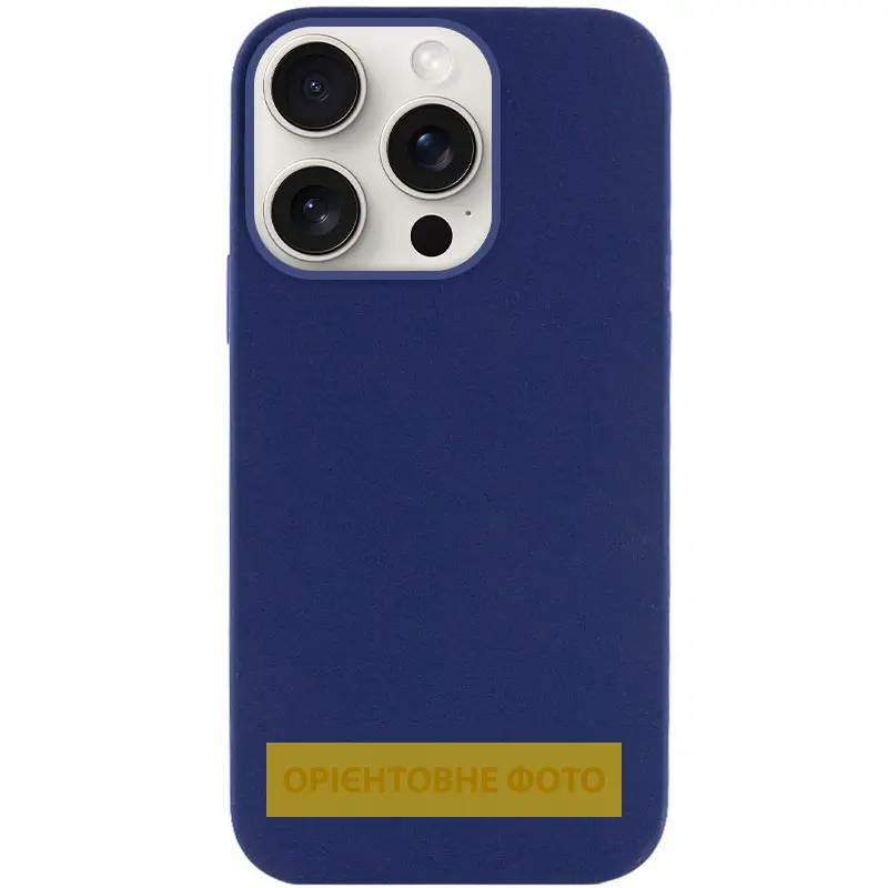 Чехол Silk Full Protective (AA) NO LOGO для Apple iPhone 17 Air (6.5"), Синий / Deep navy, Силикон, купить оптом с доставкой