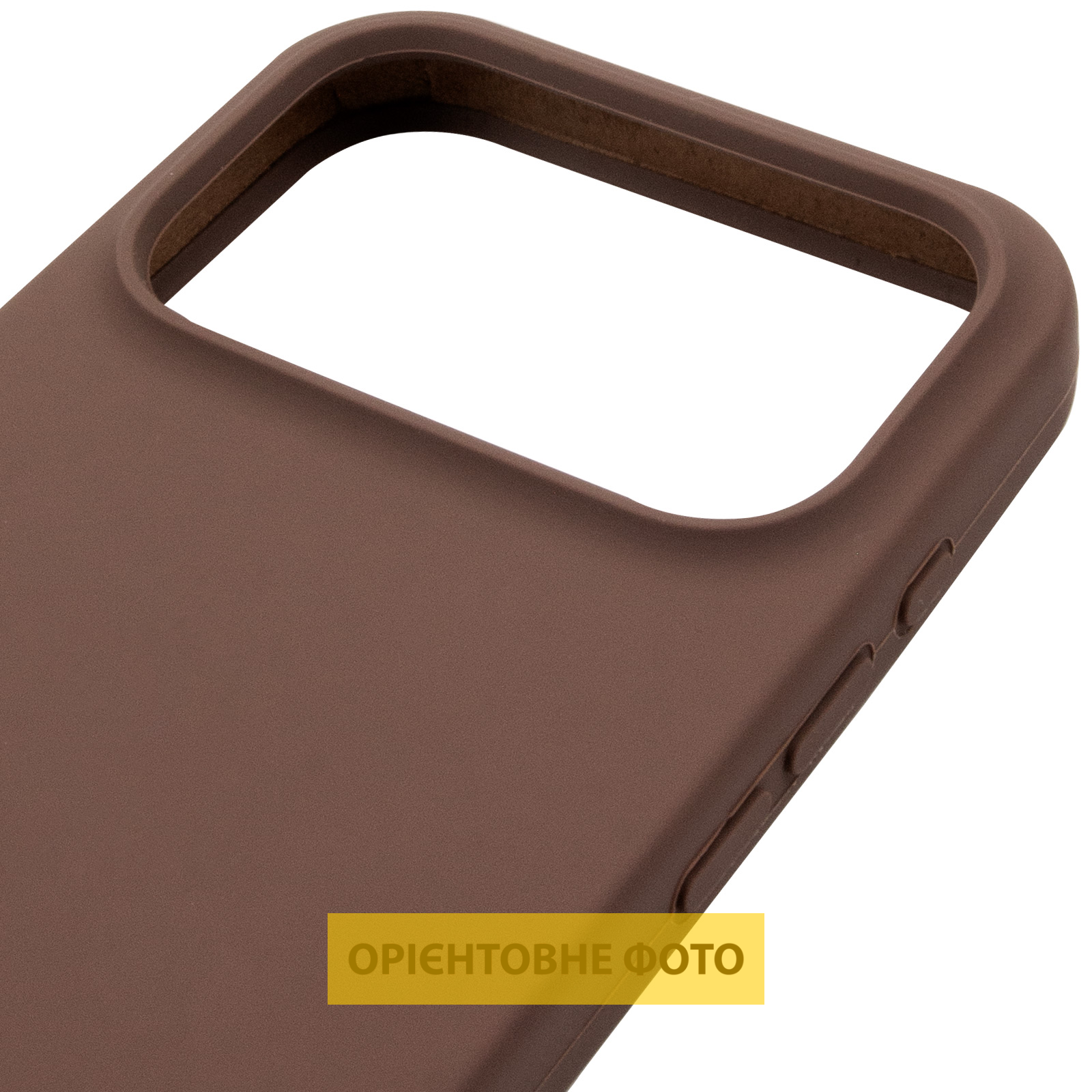 Чехол Silk Full Protective (AA) NO LOGO для Apple iPhone 18, Коричневый / Brown 3, Силикон, купить оптом с доставкой