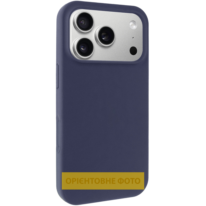 Чехол Silk Full Protective (AA) NO LOGO для Apple iPhone 18, Темно-синий / Midnight blue, Силикон, купить оптом с доставкой