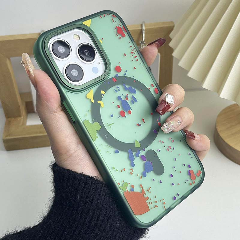 Чехол TPU+PC Flush with MagSafe для Apple iPhone 12 Pro (6.1) в дизайне: на картинке №2