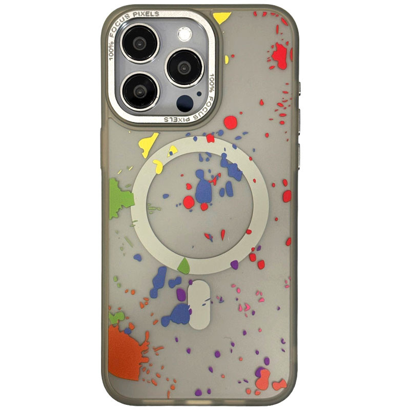 Чехол TPU+PC Flush with MagSafe для Apple iPhone 12 Pro (6.1) в дизайне: на картинке №1