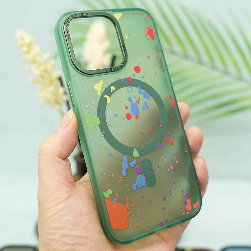 Чехол TPU+PC Flush with MagSafe для Apple iPhone 13 Pro (6.1) в дизайне: на картинке №3