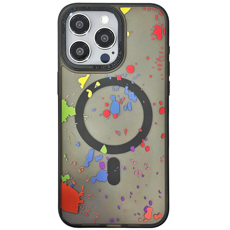 Чехол TPU+PC Flush with MagSafe для Apple iPhone 14 Pro (6.1) в дизайне: Фото 1 Чехол TPU+PC Flush with MagSafe для Apple iPhone 14 Pro (6.1) в дизайне: на картинке №1