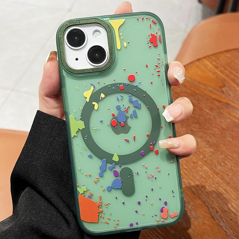 Чохол TPU+PC Flush with MagSafe для Apple iPhone 14 (6.1) у дизайні: на малюнкі №2