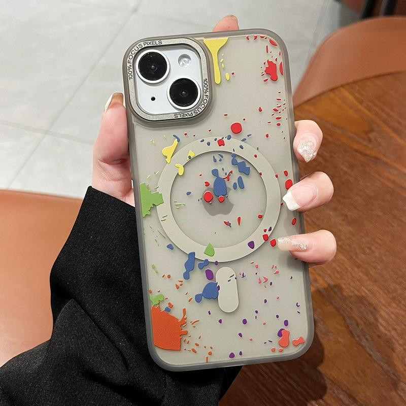 Чохол TPU+PC Flush with MagSafe для Apple iPhone 14 (6.1) у дизайні: на малюнкі №2