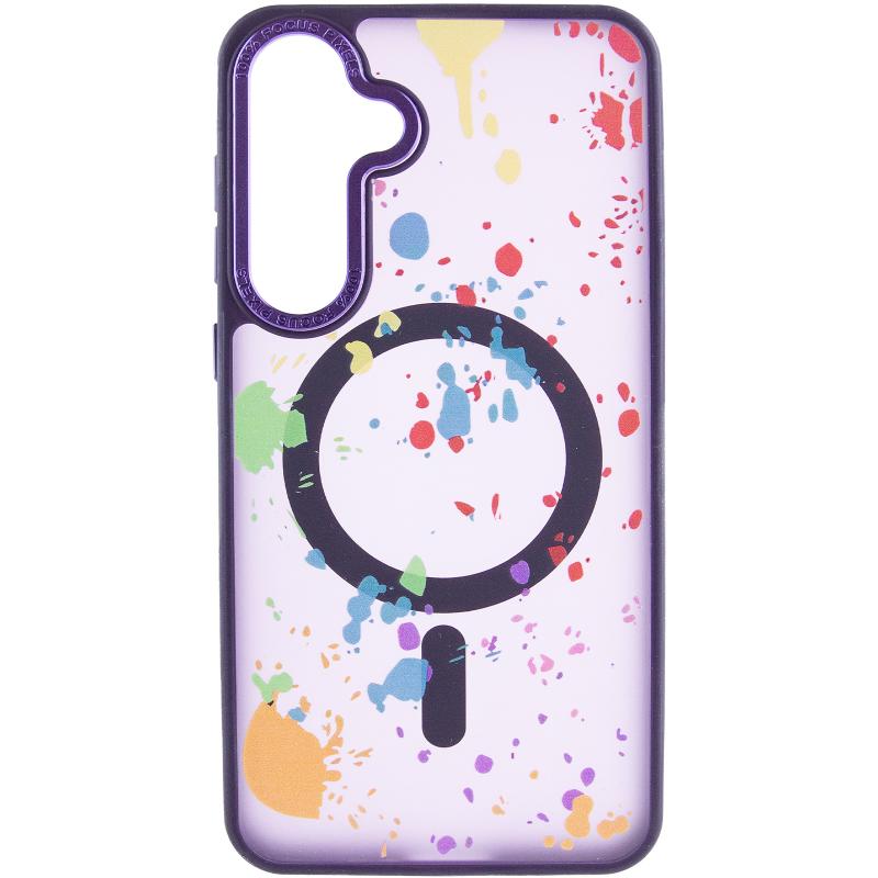 Чохол TPU+PC Flush with MagSafe для Samsung Galaxy S24 у дизайні: на малюнкі №2