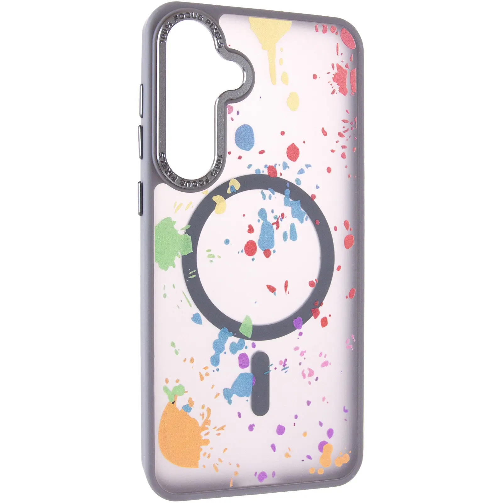 Чехол TPU+PC Flush with Magnetic Fit для Samsung Galaxy S24 / S25, Titanium grey, TPU+PC, купить оптом с доставкой