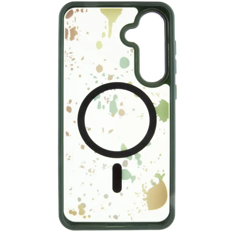 Чехол TPU+PC Flush with Magnetic Fit для Samsung Galaxy S24+ / S25+, Dark green 2, TPU+PC, купить оптом с доставкой