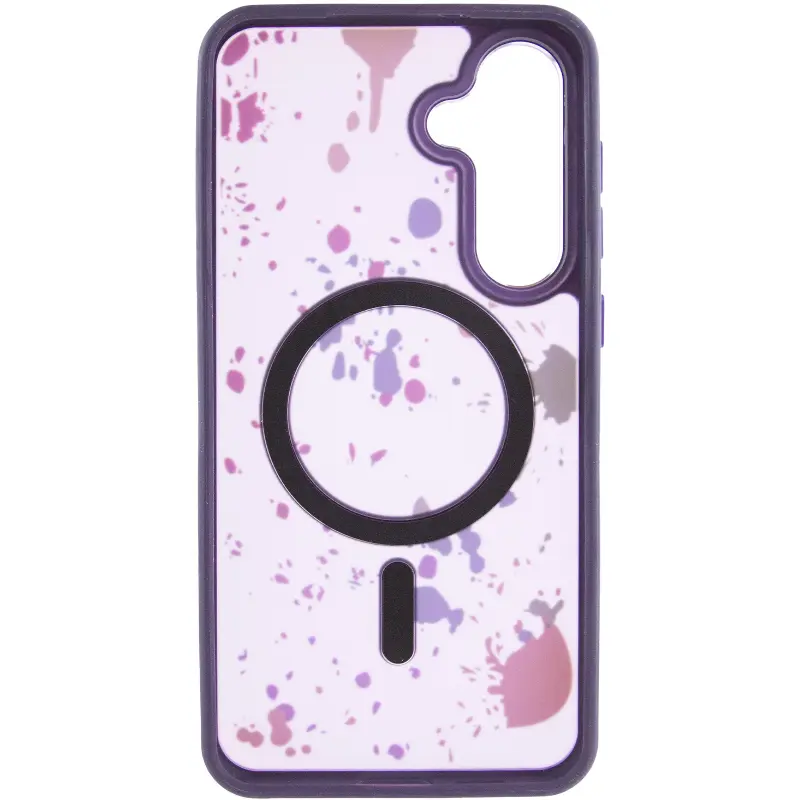 Чехол TPU+PC Flush with Magnetic Fit для Samsung Galaxy S24+ / S25+, Dark purple 2, TPU+PC, купить оптом с доставкой