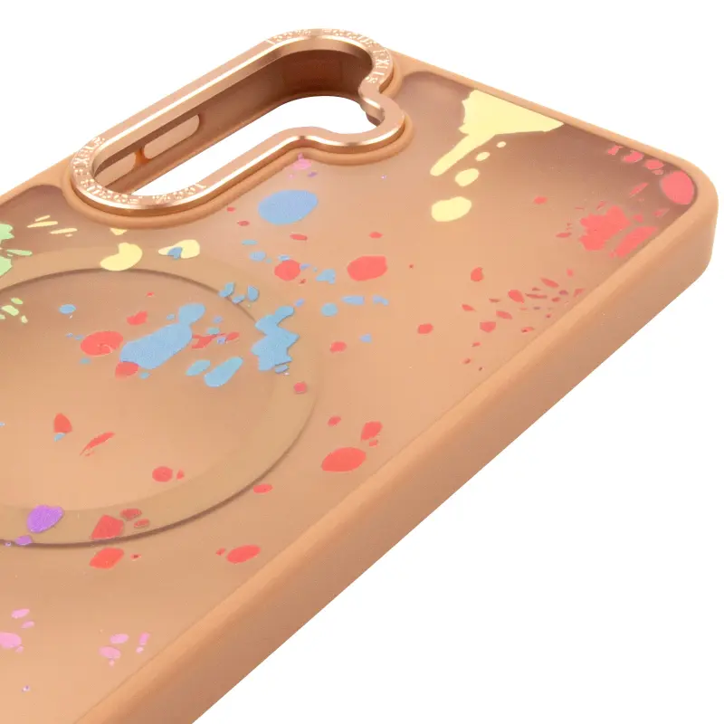 Чехол TPU+PC Flush with Magnetic Fit для Samsung Galaxy S24+ / S25+, Desert gold 3, TPU+PC, купить оптом с доставкой