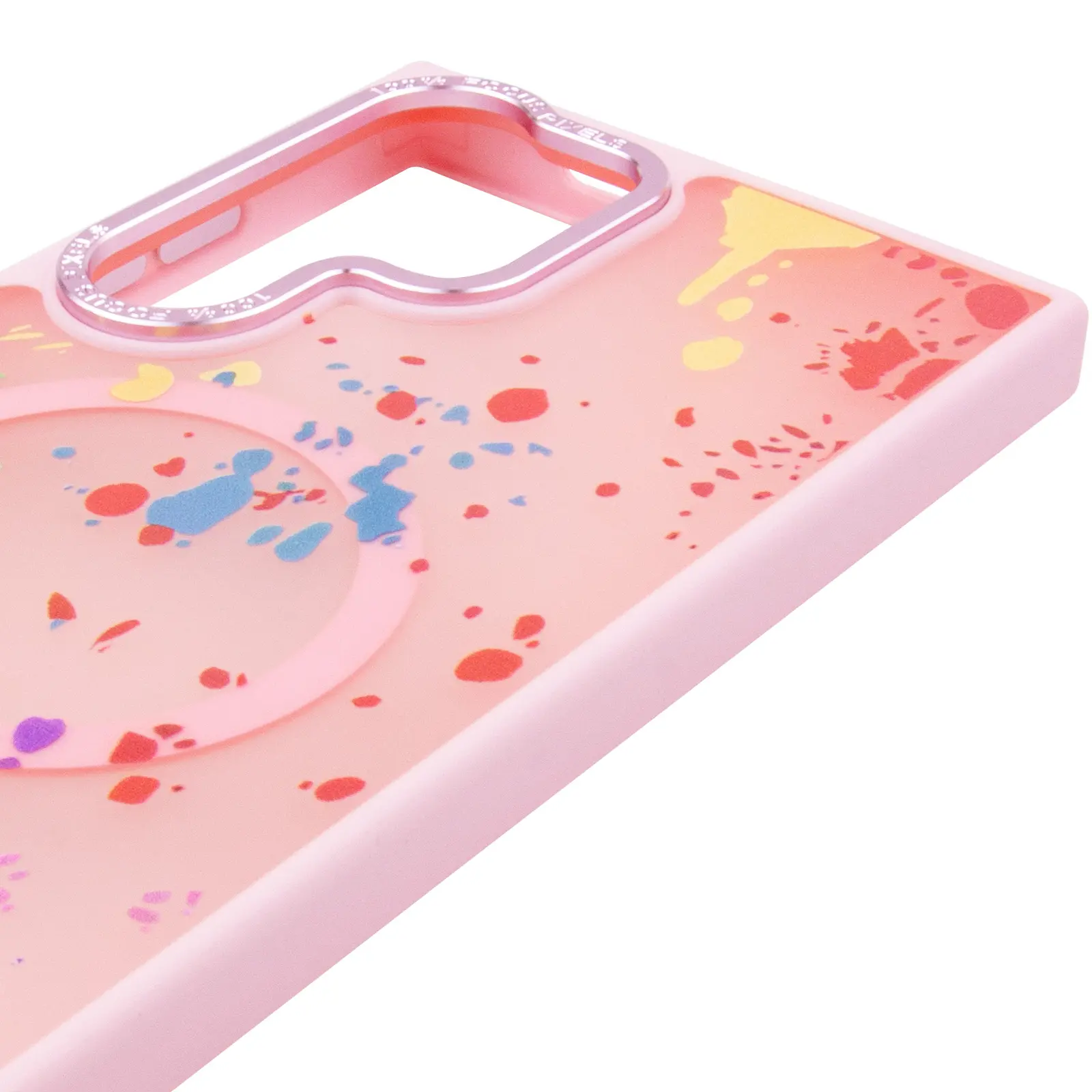 Чехол TPU+PC Flush with Magnetic Fit для Samsung Galaxy S24 Ultra, Baby pink 3, TPU+PC, купить оптом с доставкой