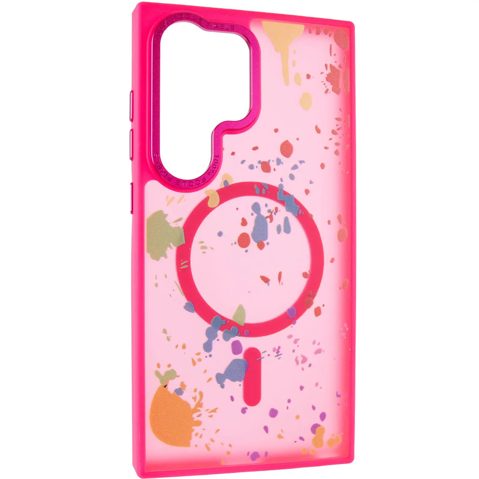 Чехол TPU+PC Flush with Magnetic Fit для Samsung Galaxy S24 Ultra, Barbie Pink, TPU+PC, купить оптом с доставкой