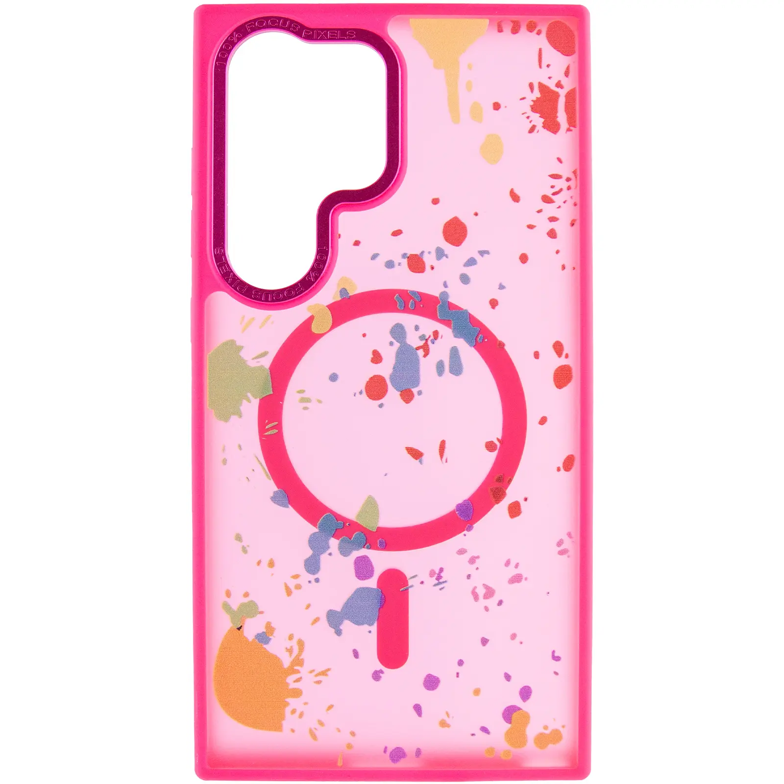 Чехол TPU+PC Flush with Magnetic Fit для Samsung Galaxy S24 Ultra, Barbie Pink 1, TPU+PC, купить оптом с доставкой