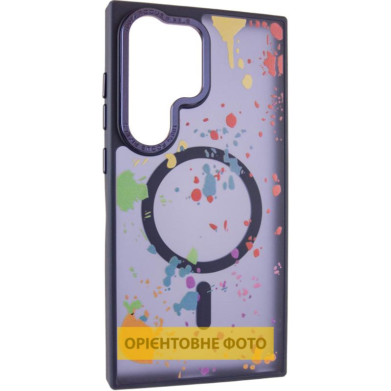 Чохол TPU+PC Flush with MagSafe для Samsung Galaxy S24 Ultra у дизайні: на малюнкі №1