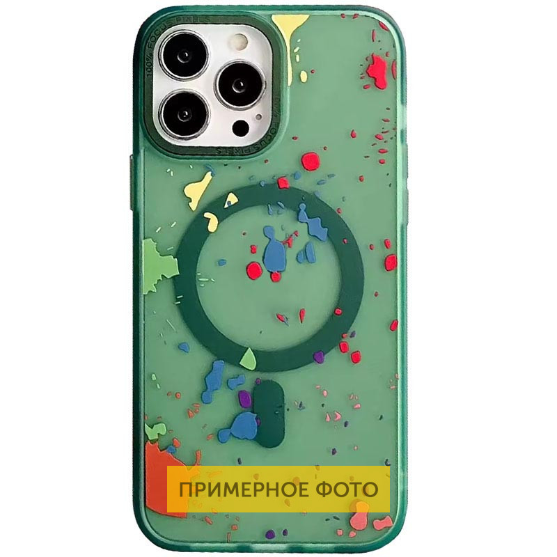 Чехол TPU+PC Flush with MagSafe для Apple iPhone 16 (6.1) в дизайне: на картинке №1