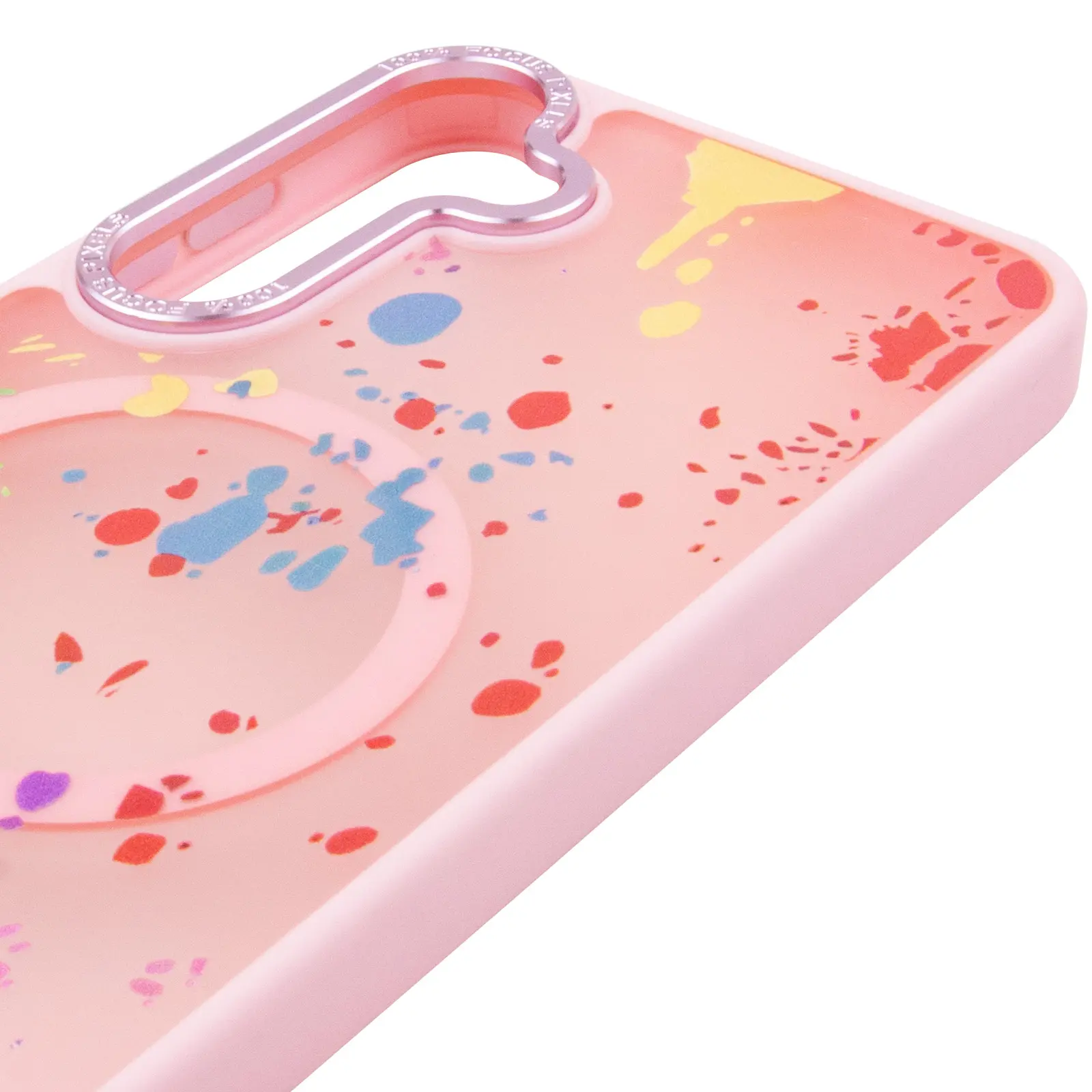 Чехол TPU+PC Flush with Magnetic Fit для Samsung Galaxy S24 FE, Baby pink 3, TPU+PC, купить оптом с доставкой