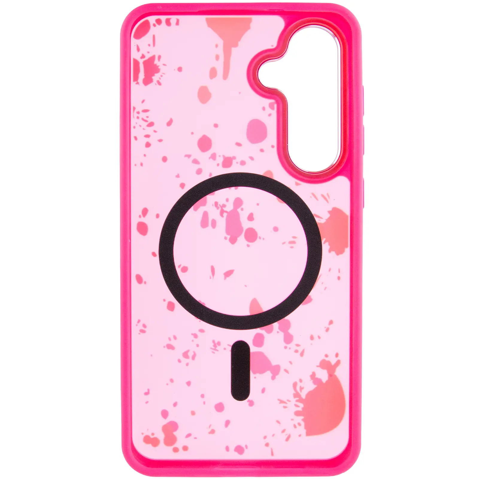 Чехол TPU+PC Flush with Magnetic Fit для Samsung Galaxy S24 FE, Barbie Pink 2, TPU+PC, купить оптом с доставкой