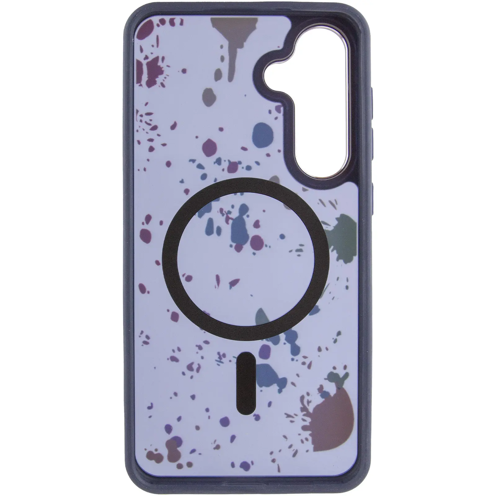 Чехол TPU+PC Flush with Magnetic Fit для Samsung Galaxy S24 FE, Dark blue 2, TPU+PC, купить оптом с доставкой