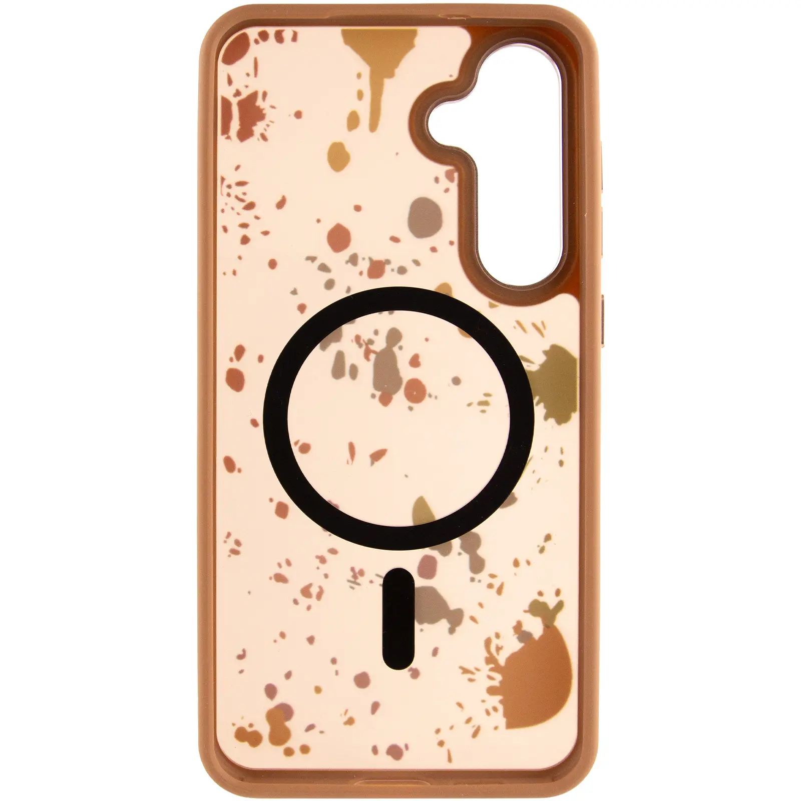 Чехол TPU+PC Flush with Magnetic Fit для Samsung Galaxy S24 FE, Desert gold 2, TPU+PC, купить оптом с доставкой