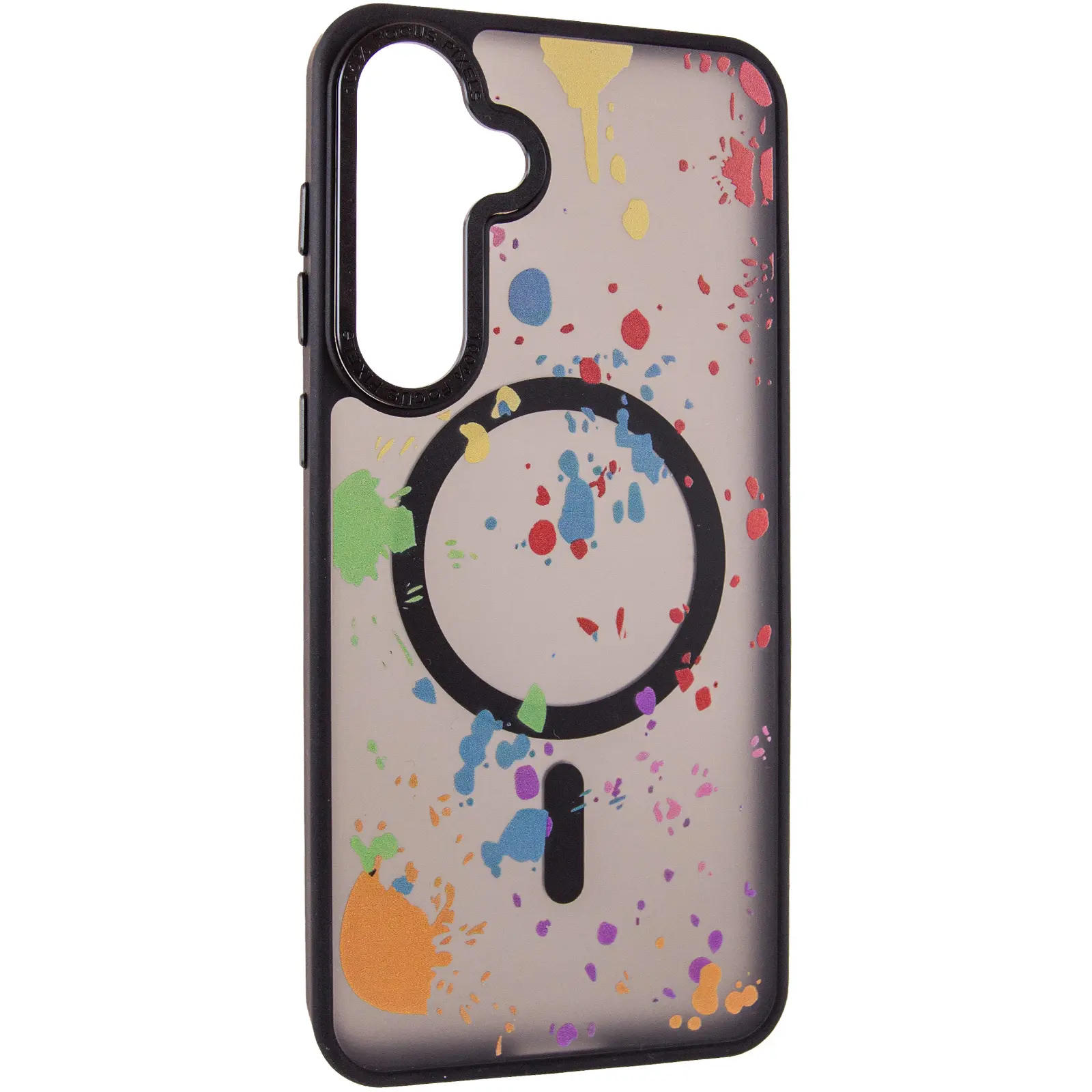Чехол TPU+PC Flush with Magnetic Fit для Samsung Galaxy S24 FE, Titanium black, TPU+PC, купить оптом с доставкой