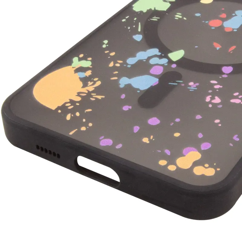 Чехол TPU+PC Flush with Magnetic Fit для Samsung Galaxy S24 FE, Titanium black 4, TPU+PC, купить оптом с доставкой